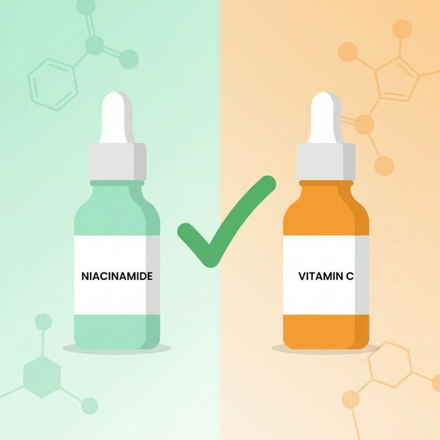 Niacinamide and Vitamin C myth busted