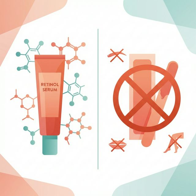 Retinol before waxing danger